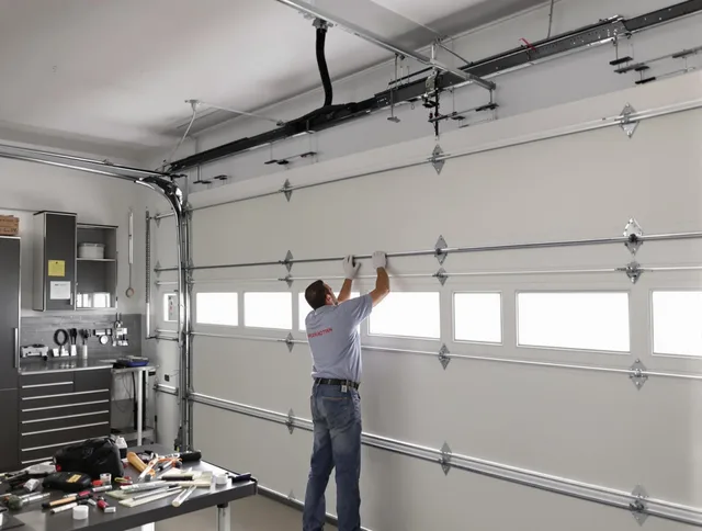 Garage Door Track Repair in La Verne