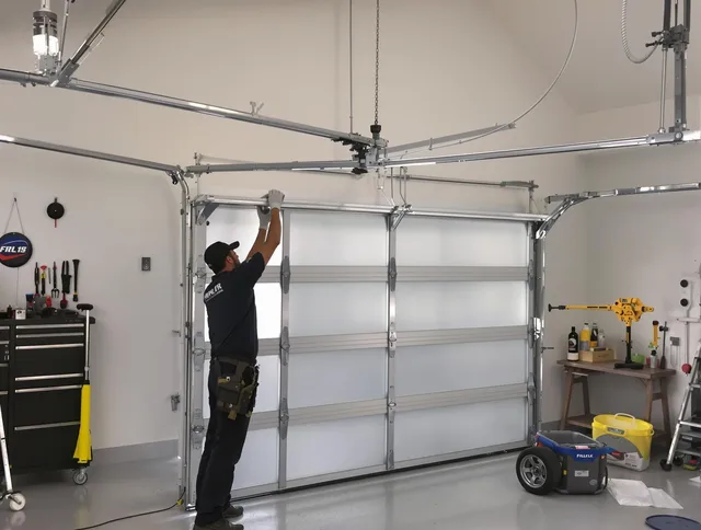 La Verne Garage Door Repair certified team performing precision garage door installation in La Verne