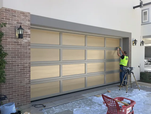 Garage door replacement service by La Verne Garage Door Repair in La Verne