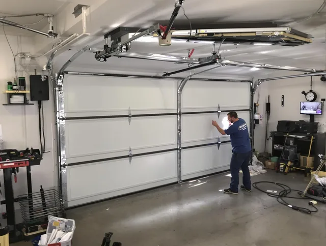 Professional garage door repair service by La Verne Garage Door Repair in La Verne