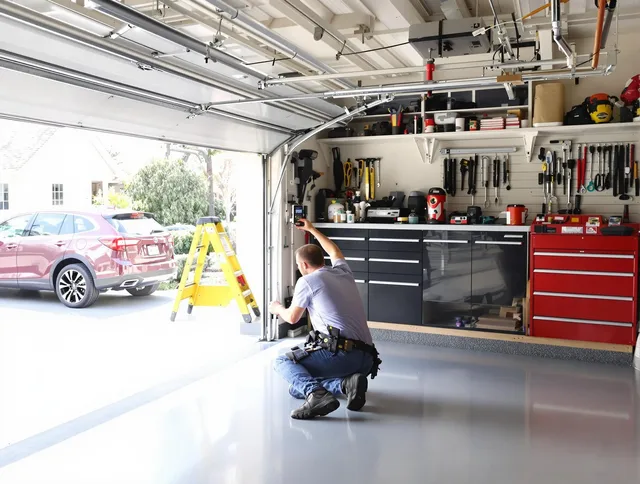 Local garage door repair service by La Verne Garage Door Repair in La Verne