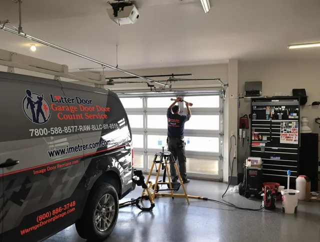 La Verne Garage Door Repair team performing same-day garage door repair in La Verne