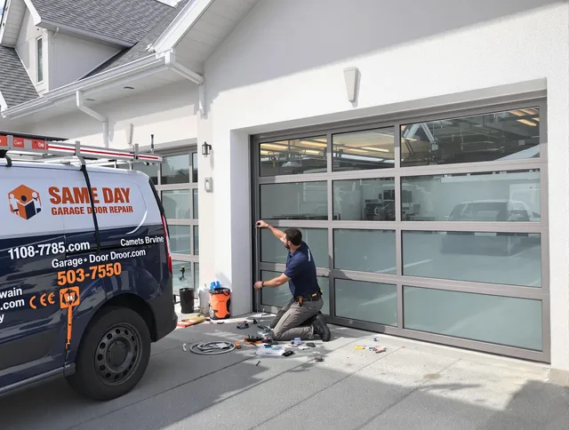 Same-day garage door repair service by La Verne Garage Door Repair in La Verne